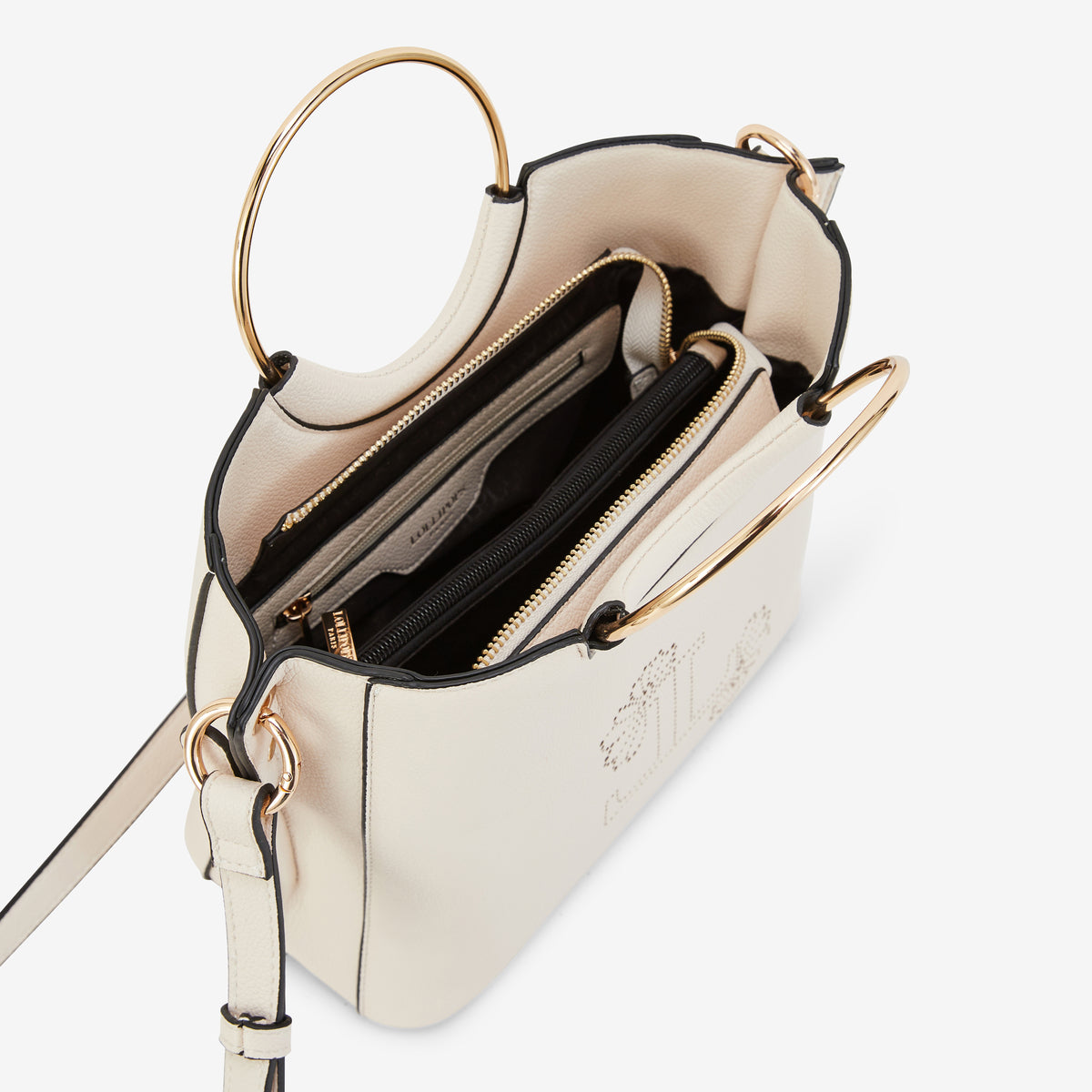 Petit sac shopper ivoire Poldie