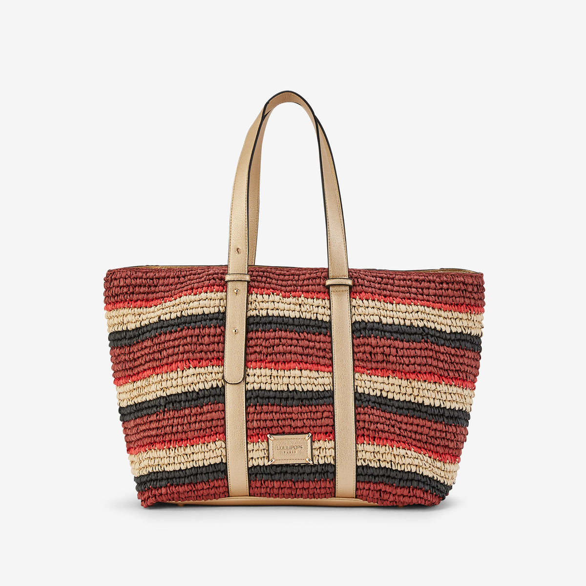 Sac shopper L brique Preziosa