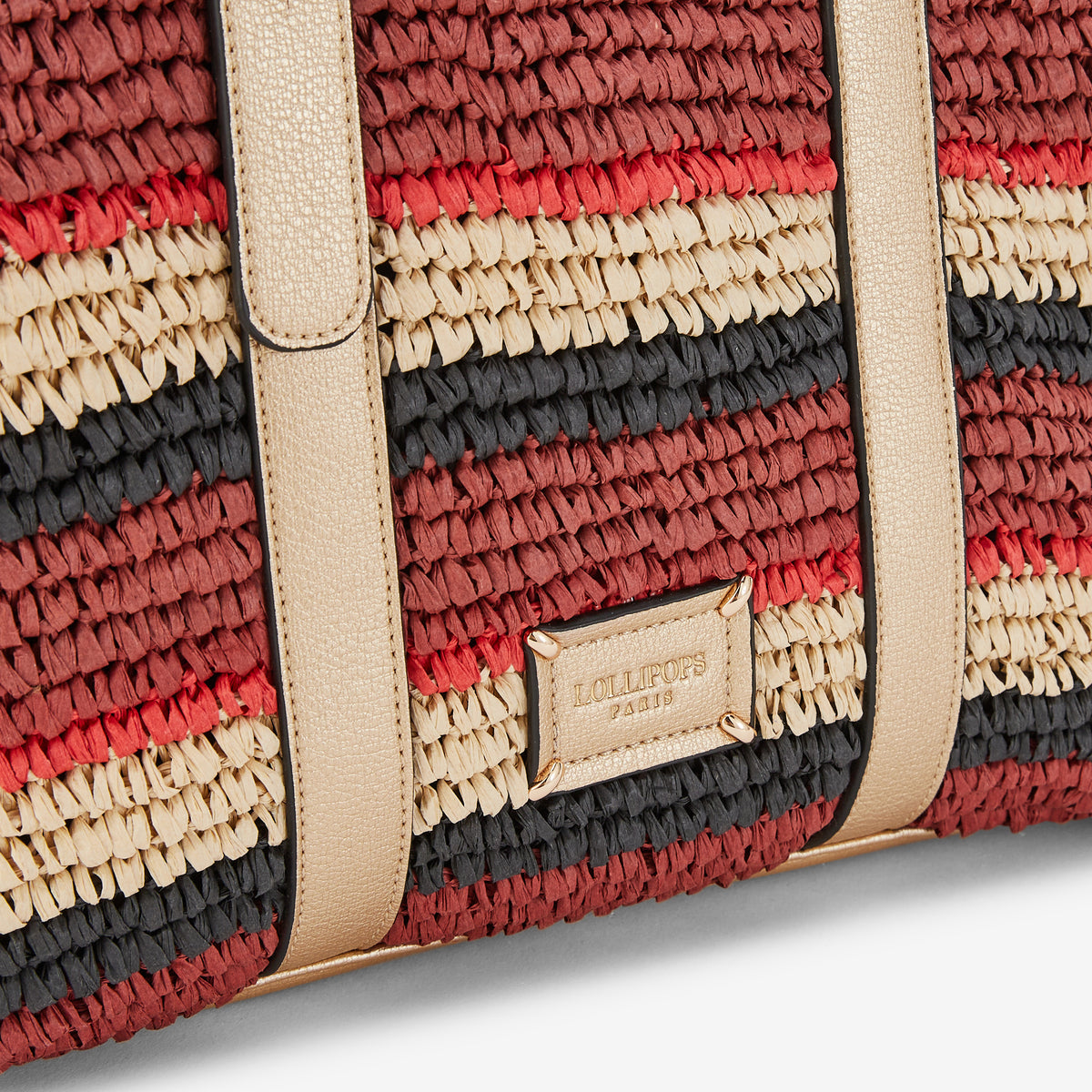 Sac shopper L brique Preziosa