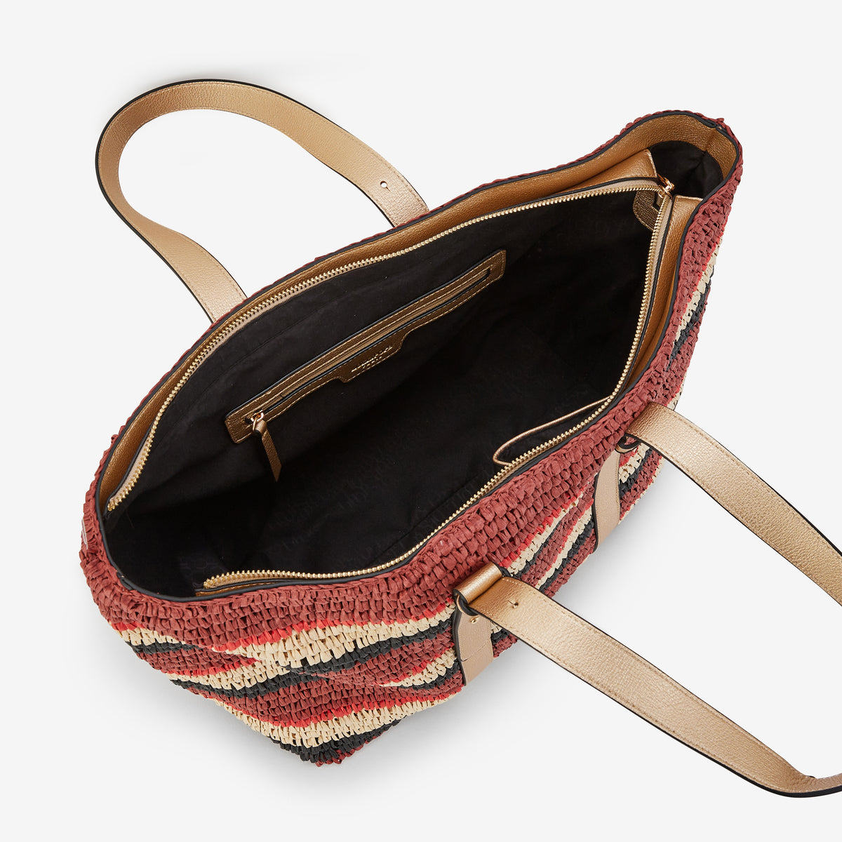 Sac shopper L brique Preziosa