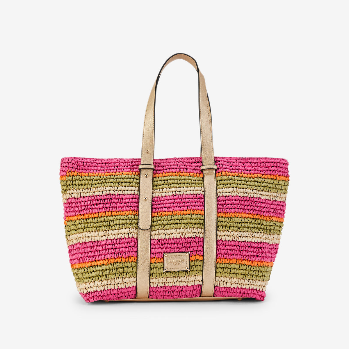 Sac shopper L multicolore Preziosa