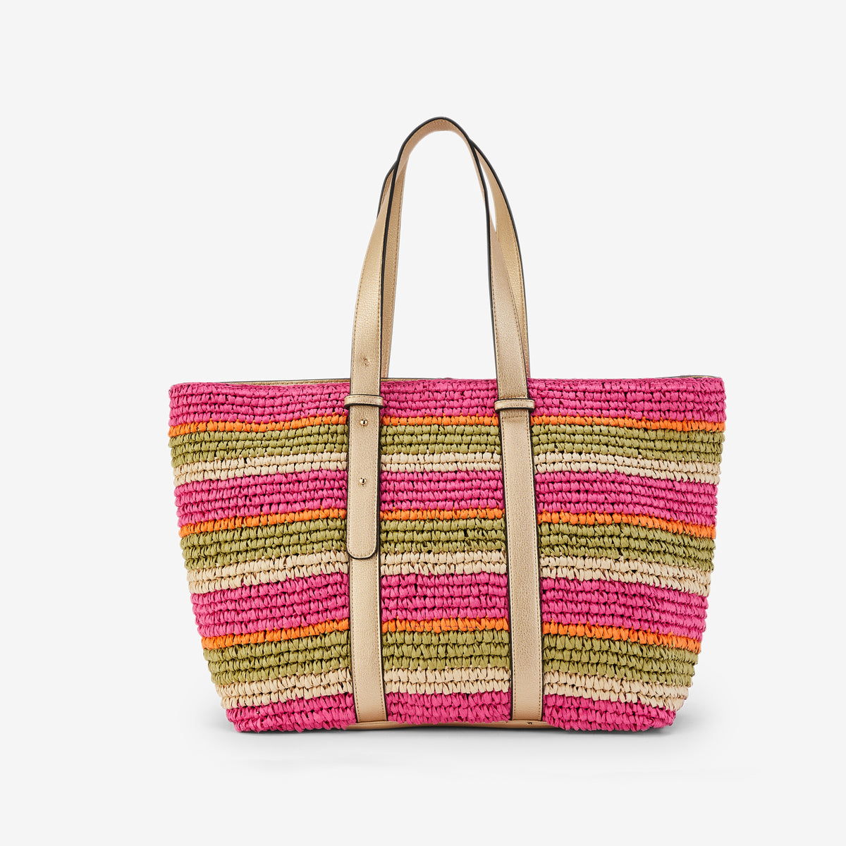 Sac shopper L multicolore Preziosa