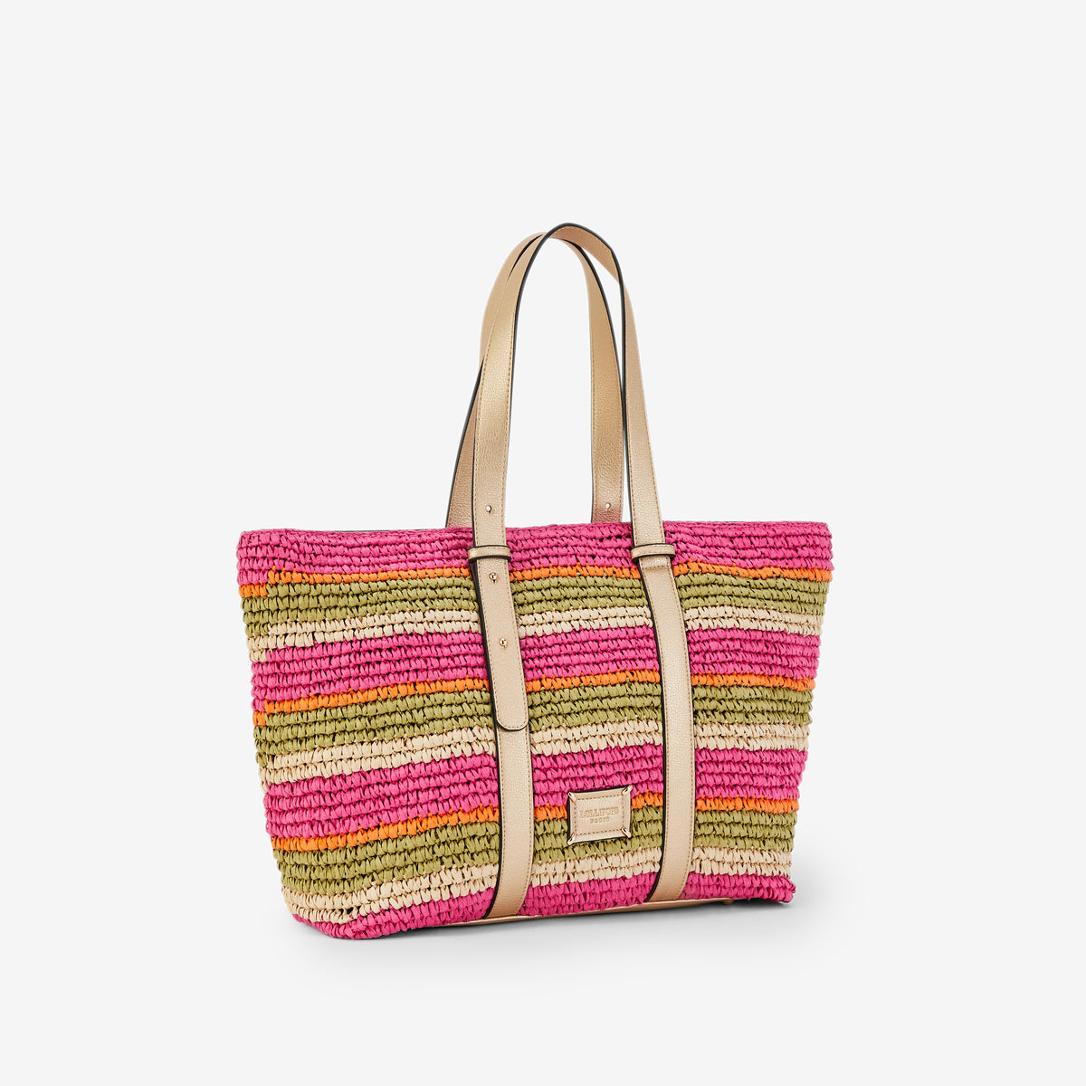 Sac shopper L multicolore Preziosa
