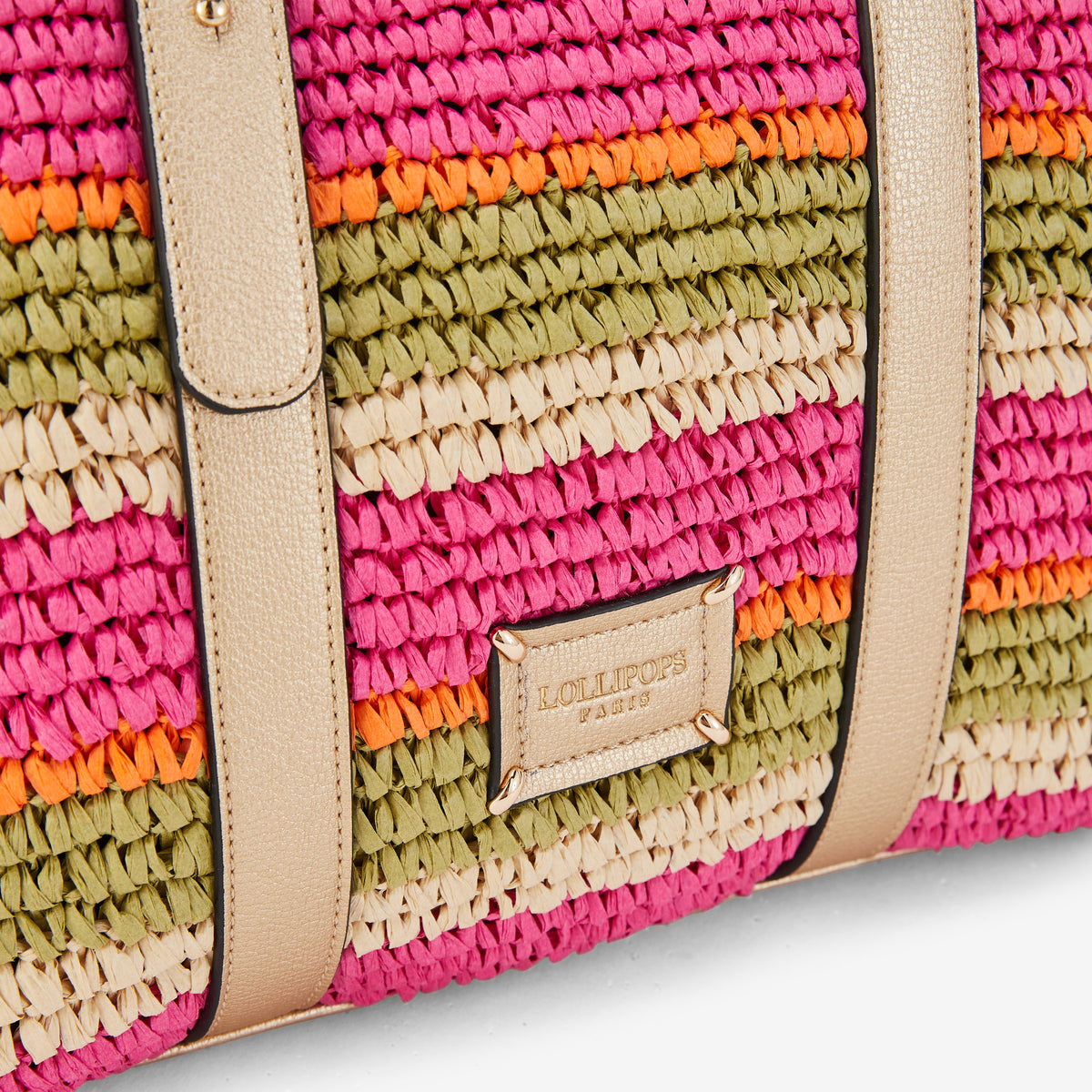 Sac shopper L multicolore Preziosa