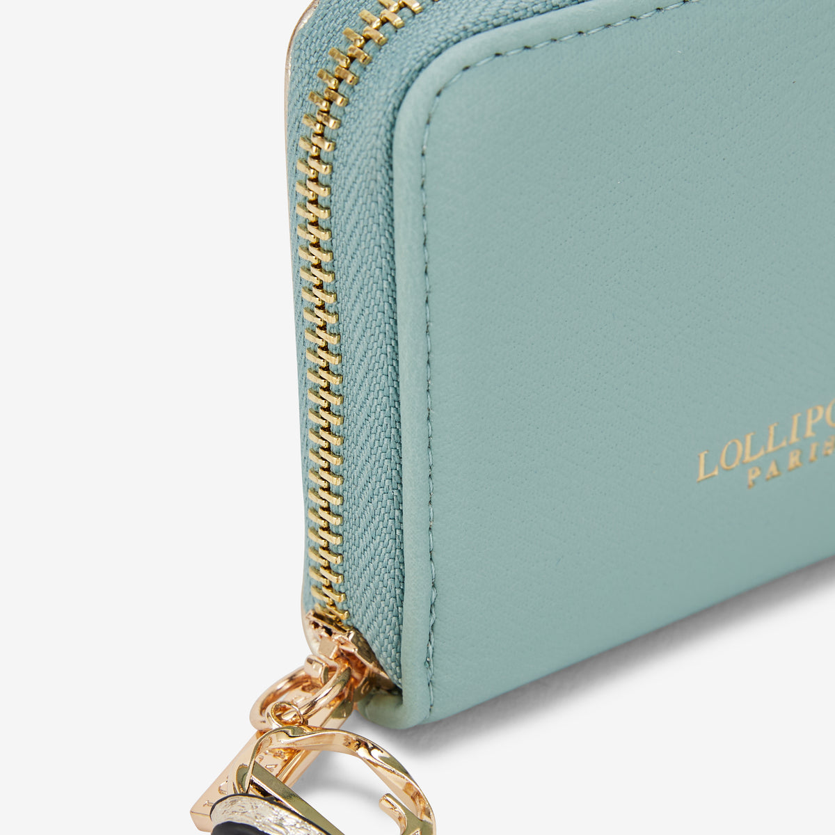 Portefeuille vert aqua P-Kitami