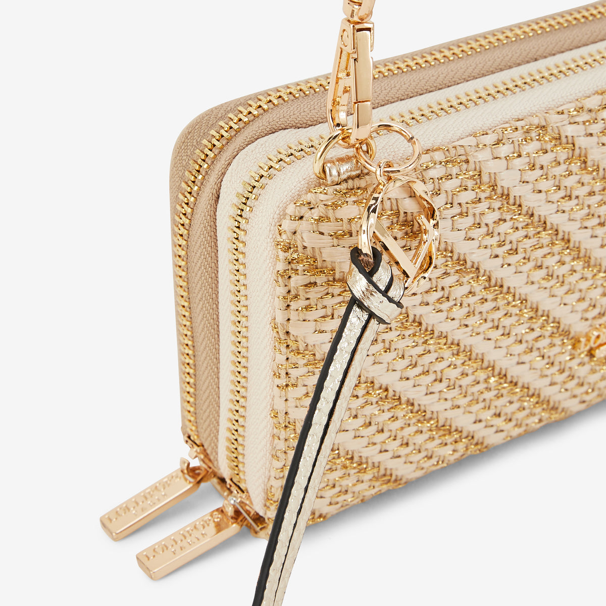 Pochette de voyage dorée P-Kitami