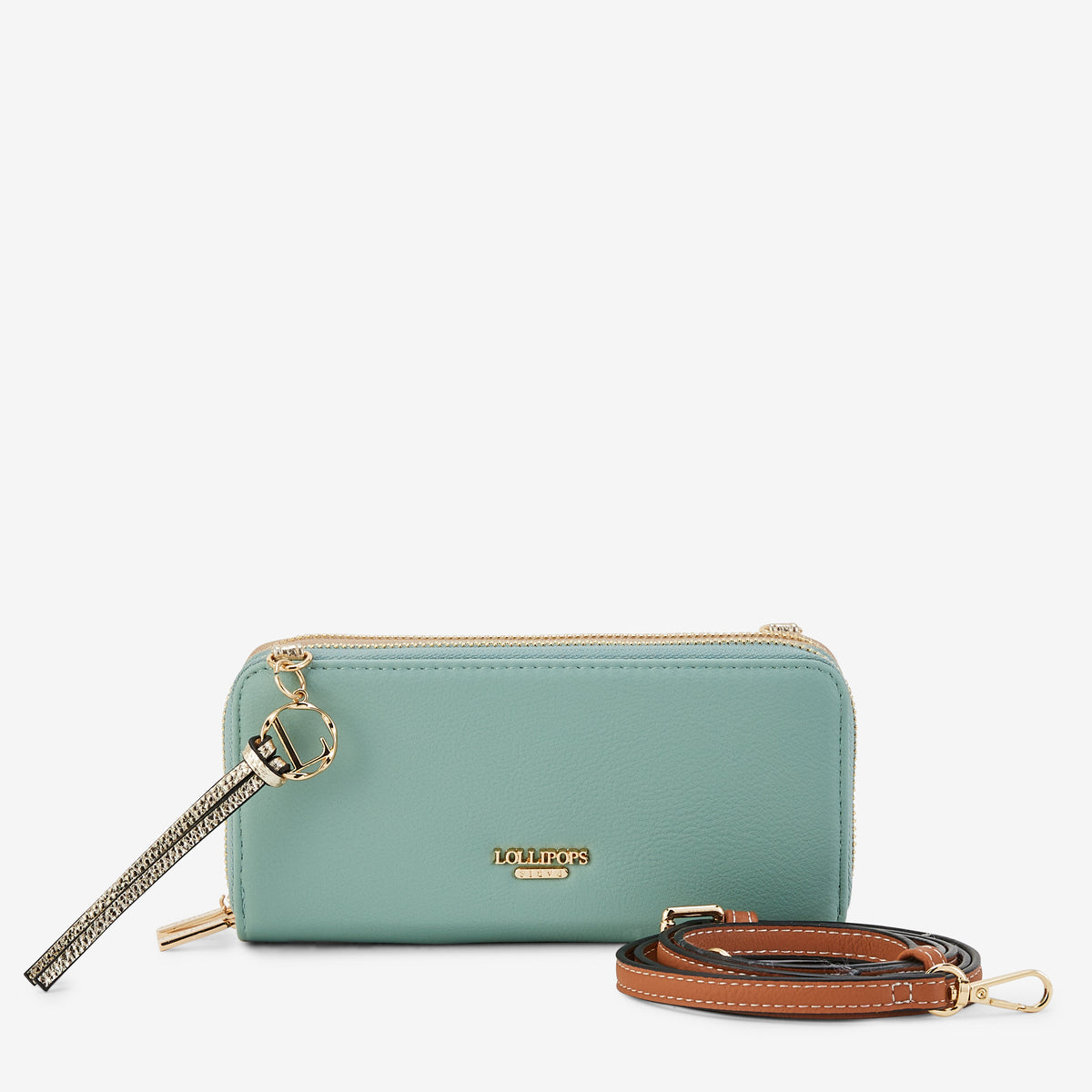 Pochette de voyage vert aqua P-Kitami
