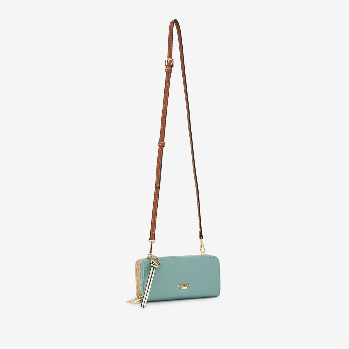 Pochette de voyage vert aqua P-Kitami