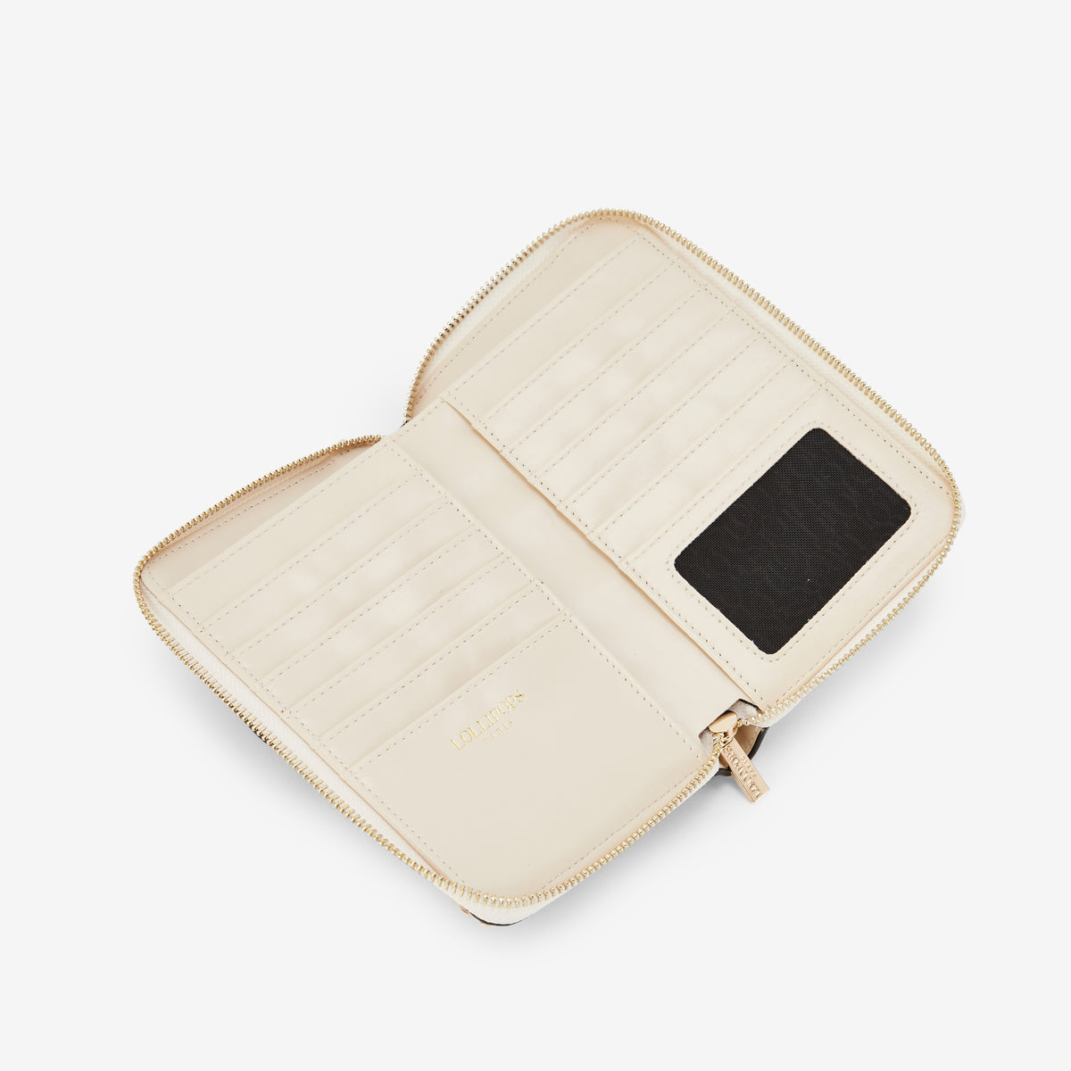 Pochette de téléphone ivoire Primavera