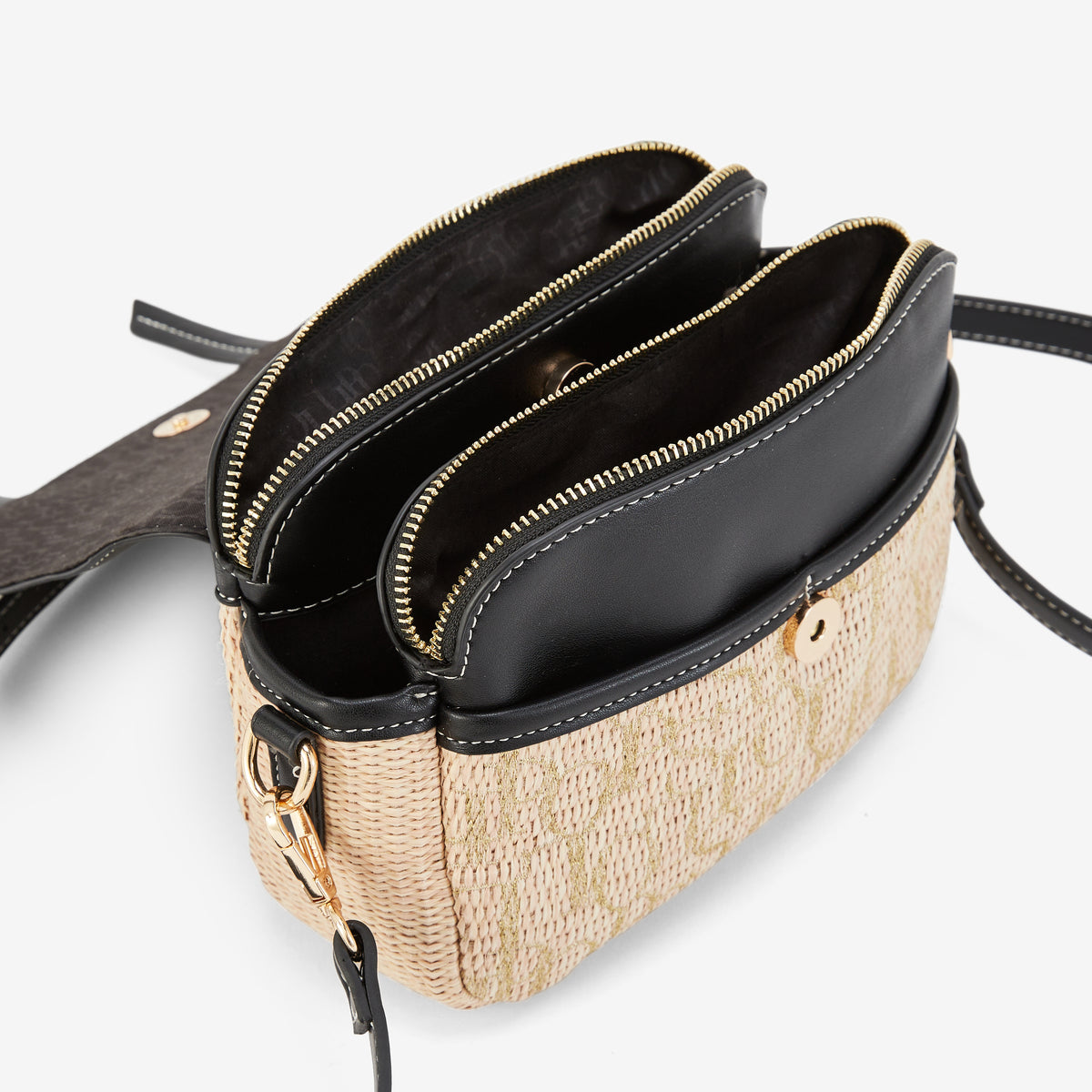 Sac porté épaule noir Primavera