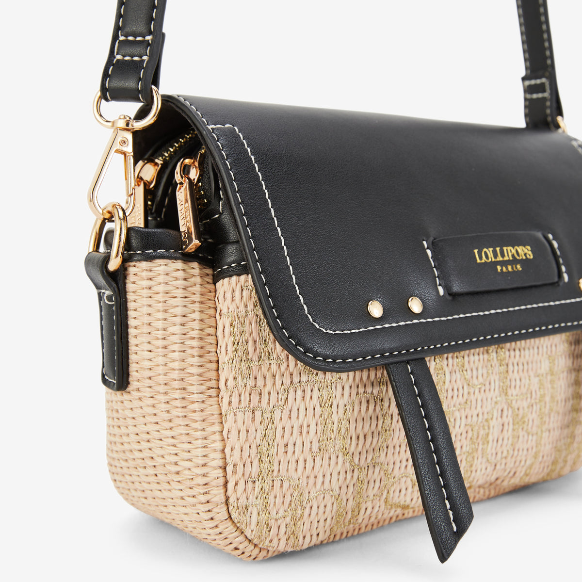 Sac porté épaule noir Primavera