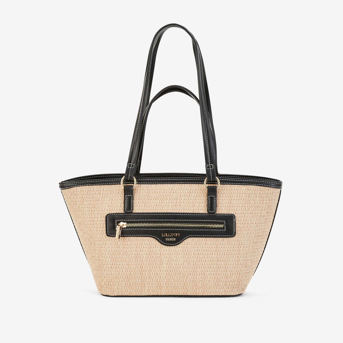 Sac shopper M noir Primavera