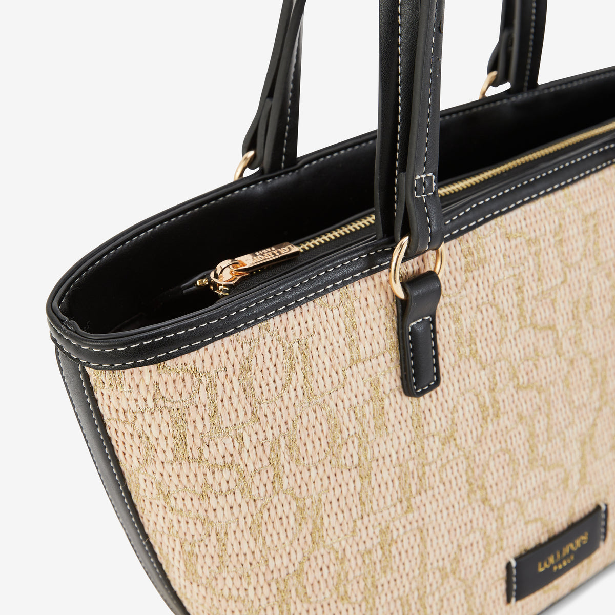 Sac shopper M noir Primavera