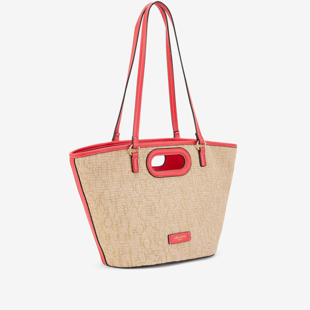 Sac shopper L corail Primavera