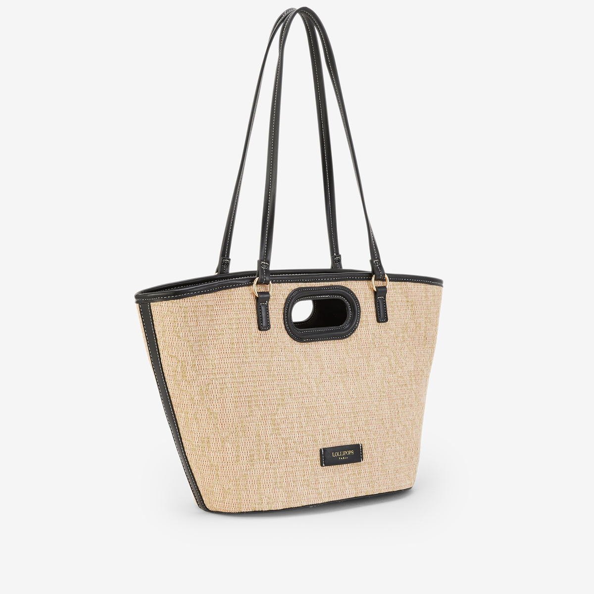 Sac shopper L noir Primavera