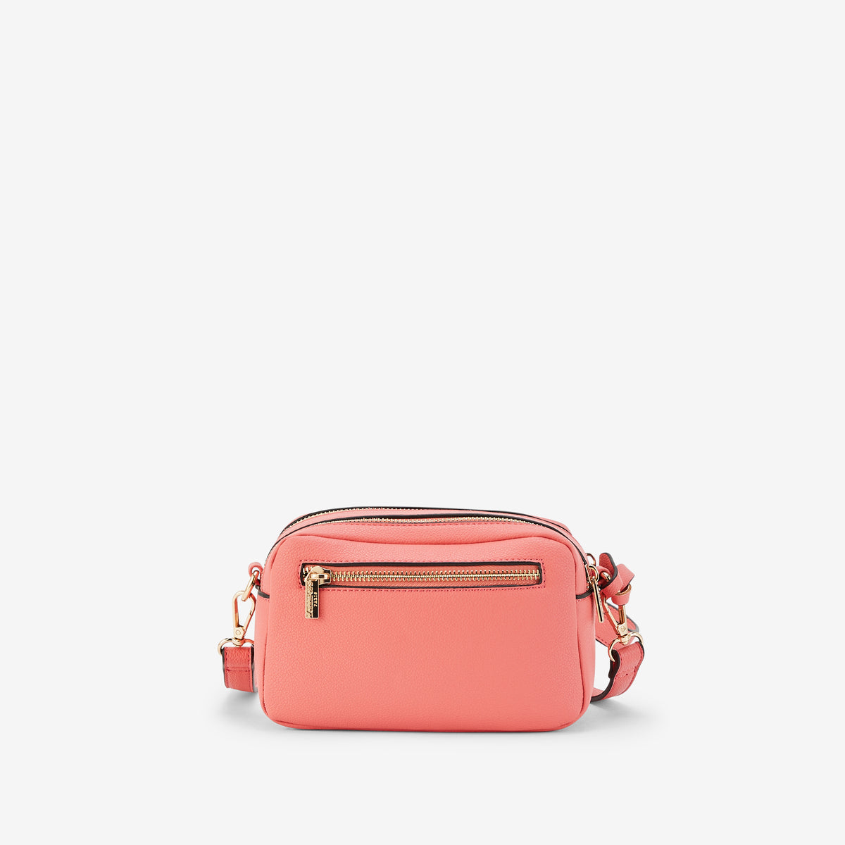 Petit sac porté épaule corail Palmira