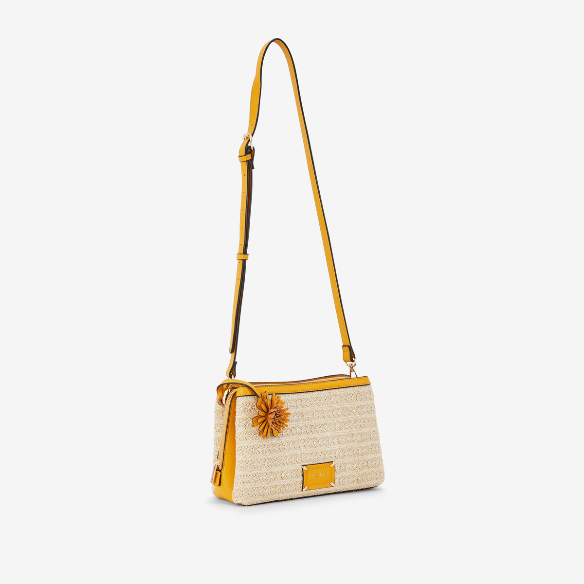 Sac multi poches jaune Palmira