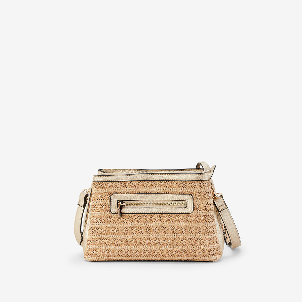 Sac multi poches doré Palmira