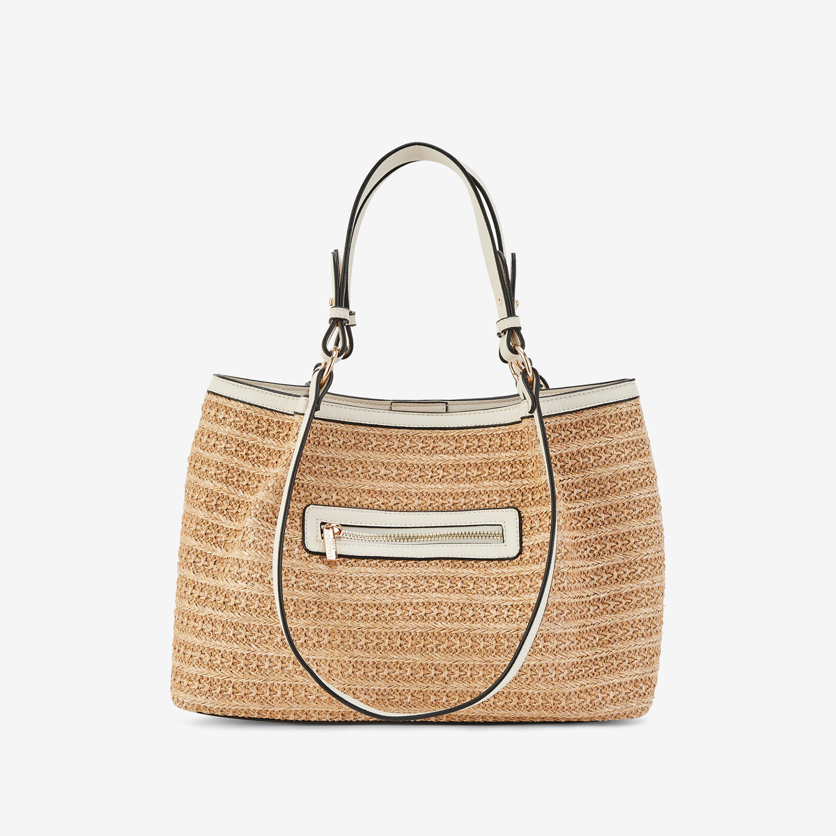Sac shopper ivoire Palmira