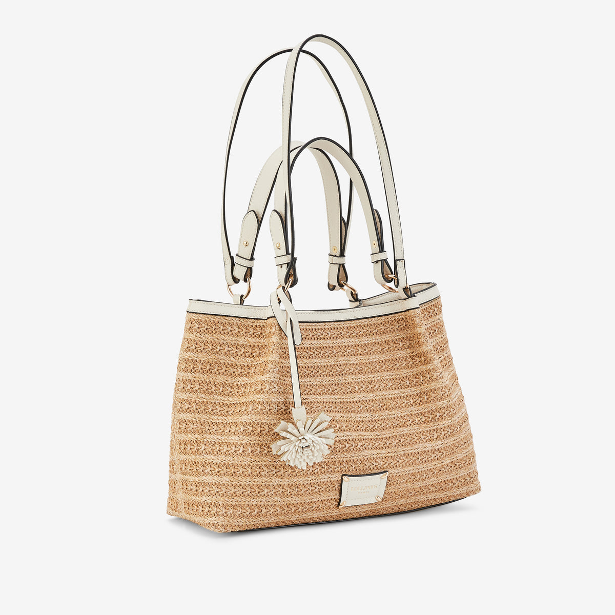 Sac shopper ivoire Palmira