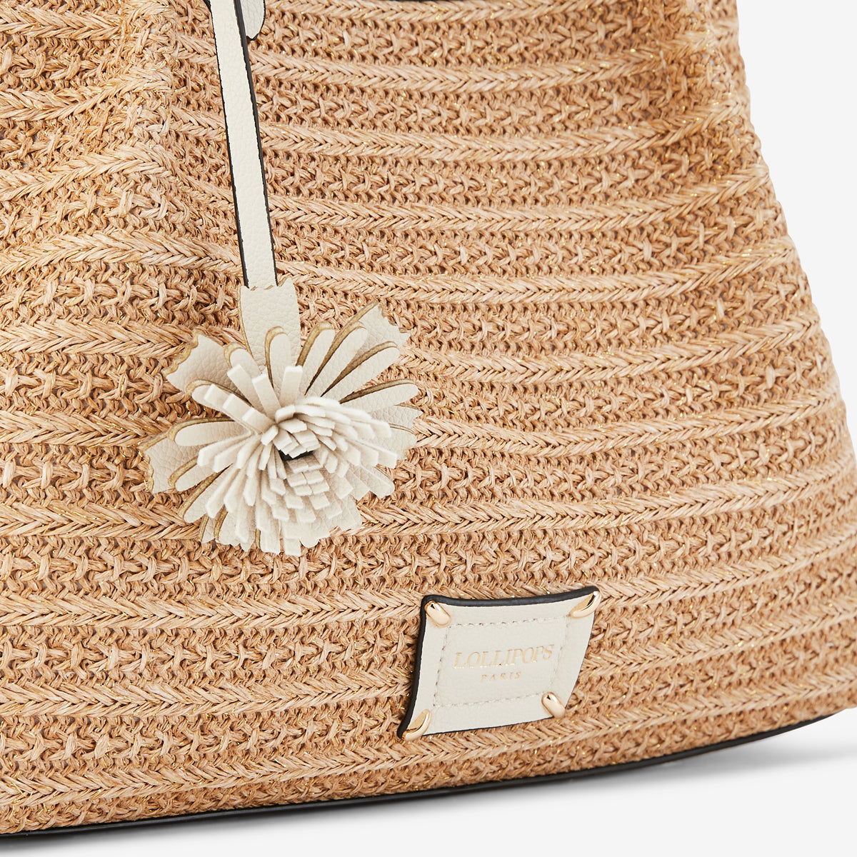 Sac shopper ivoire Palmira