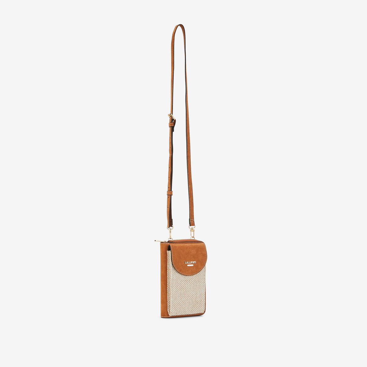 Pochette de téléphone camel Paisley