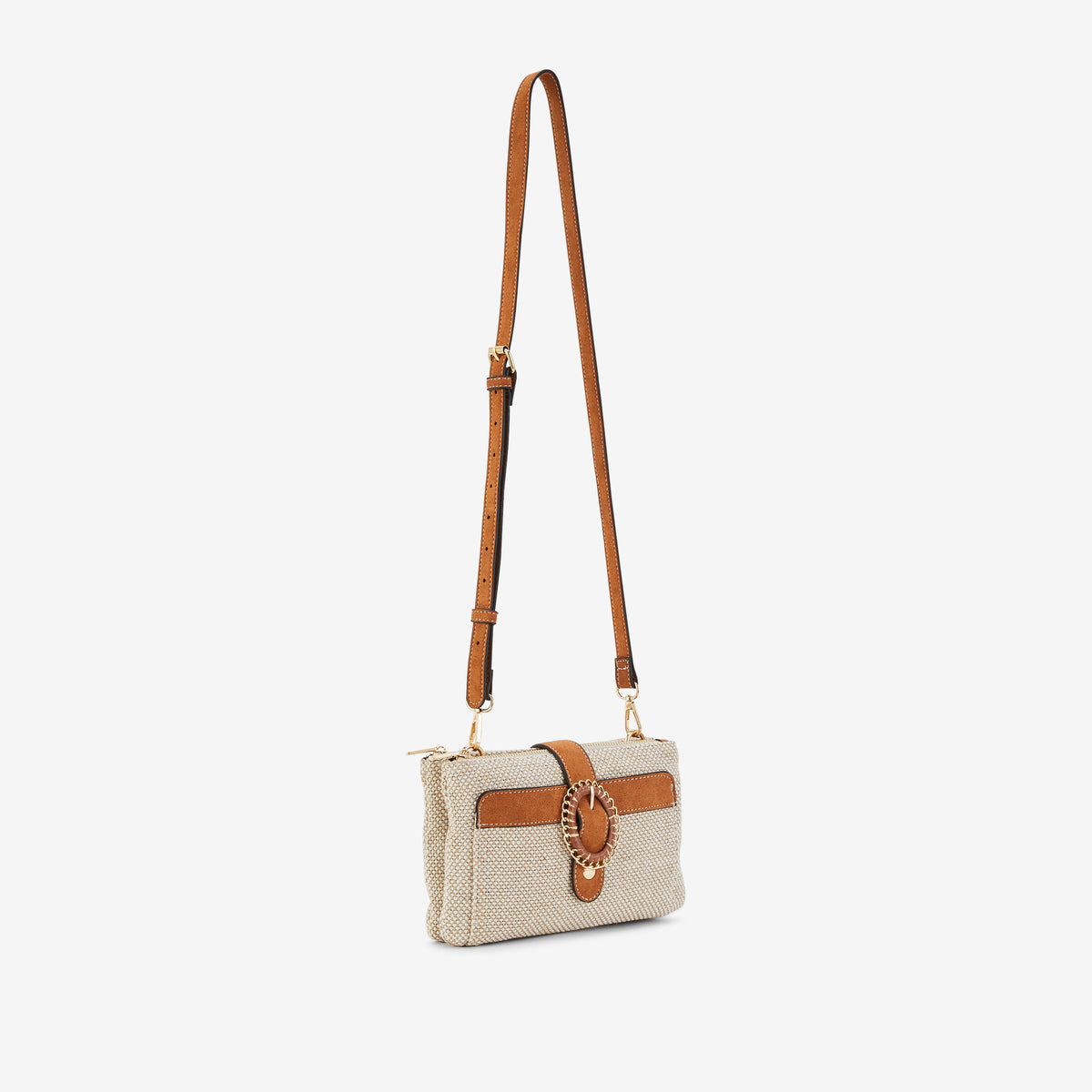 Sac multi poches camel Paisley