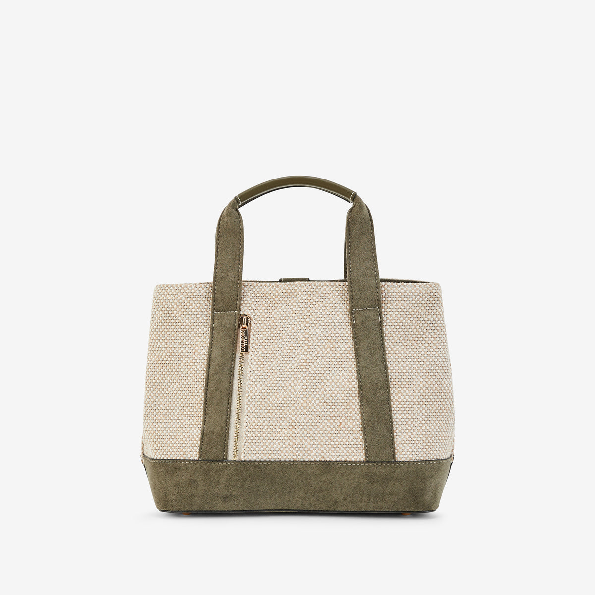 Sac shopper M kaki Paisley