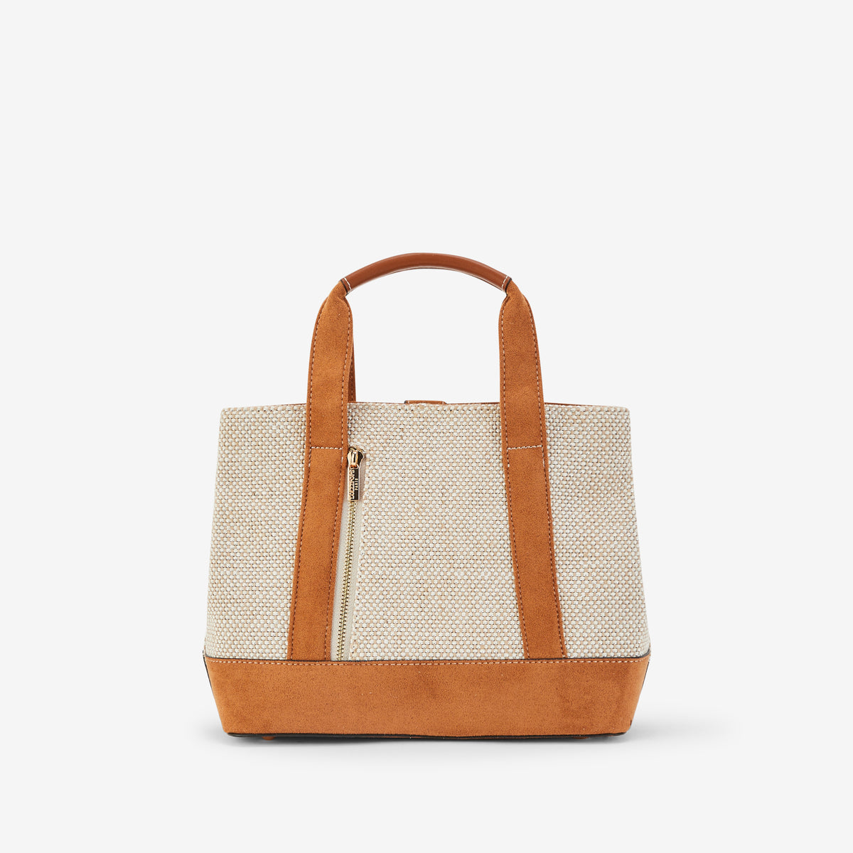 Sac shopper M camel Paisley