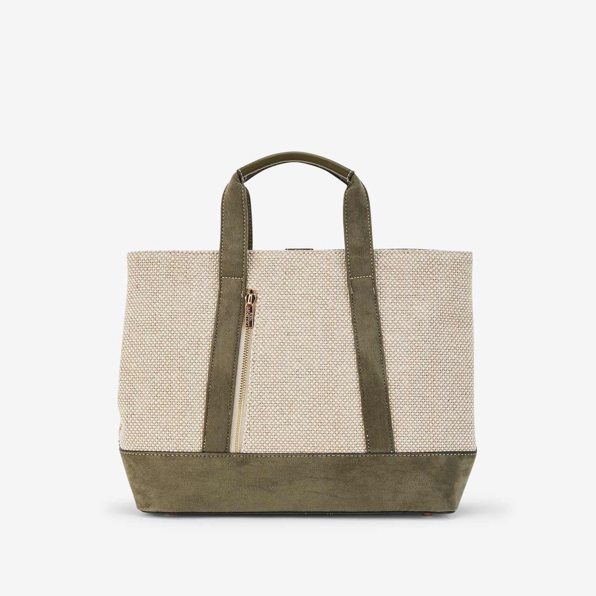 Grand sac shopper kaki Paisley