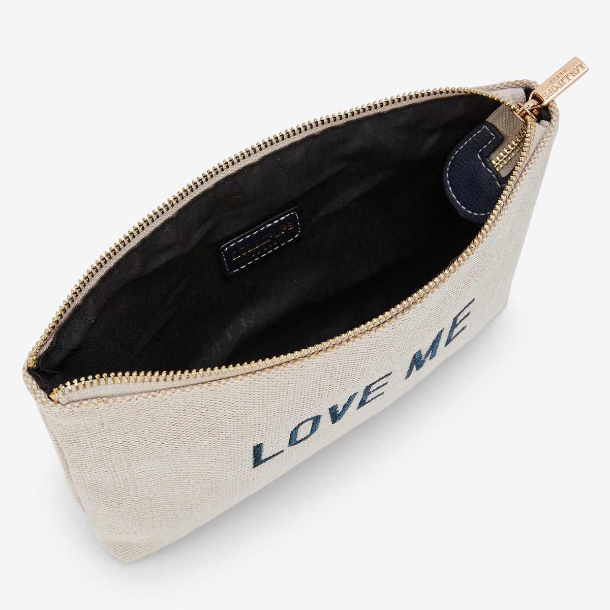 Pochette bleu marine Patrizia