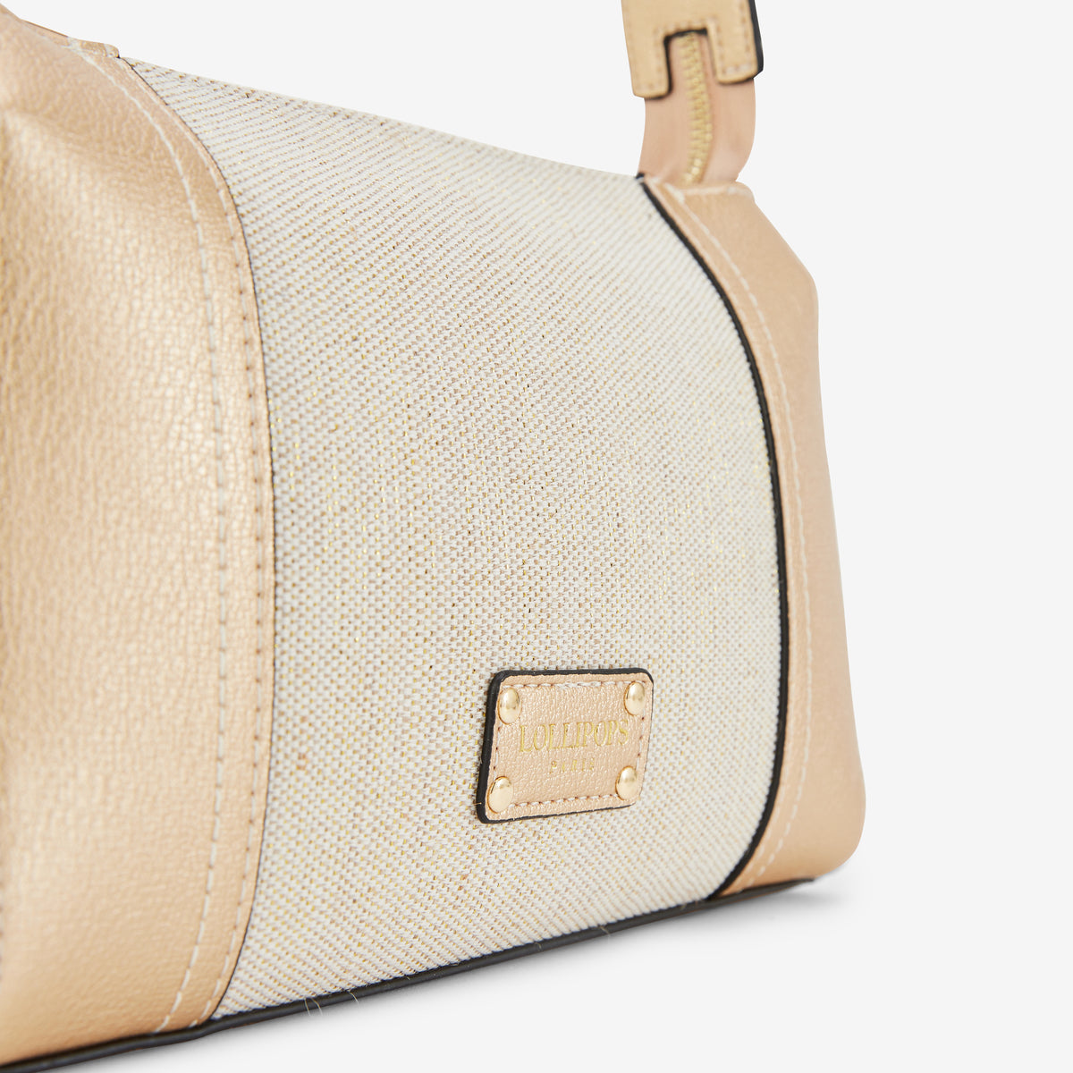 Sac multi poches doré Patrizia