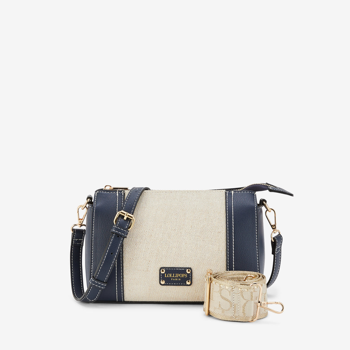 Sac multi poches bleu marine Patrizia