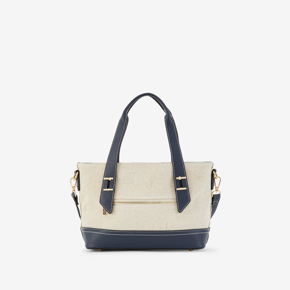 Petit sac shopper bleu marine Patrizia