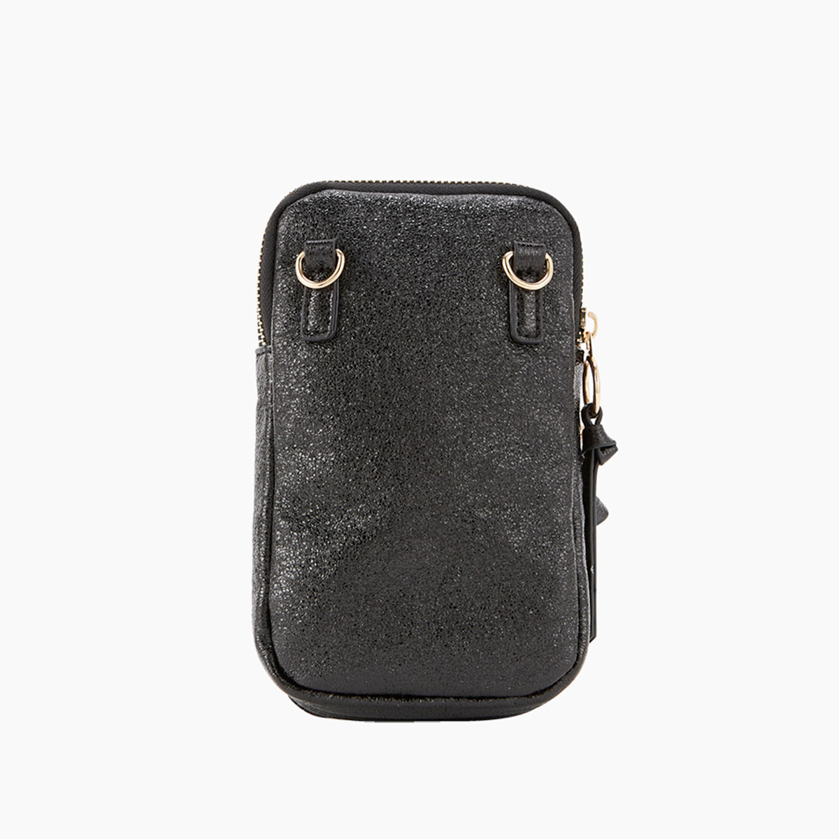 Pochette de téléphone noire Pasqua