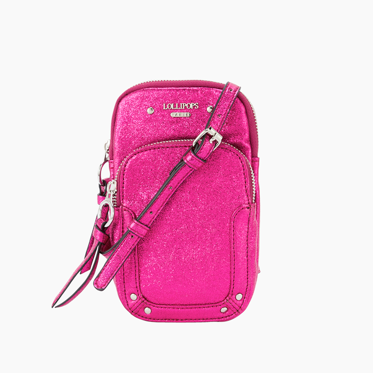 Pochette de téléphone fuchsia Pasqua