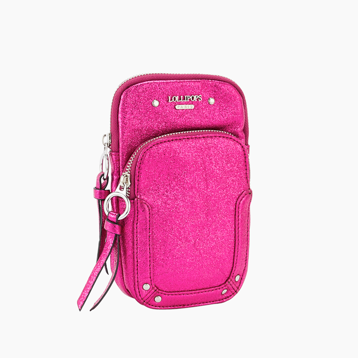 Pochette de téléphone fuchsia Pasqua