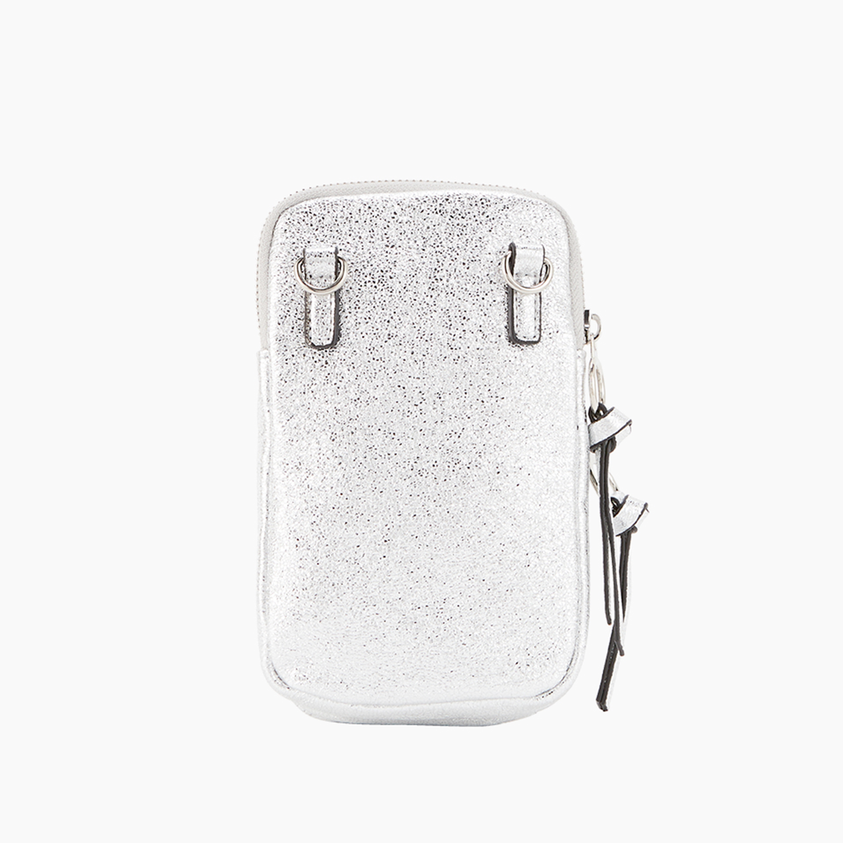 Pochette de téléphone argent Pasqua