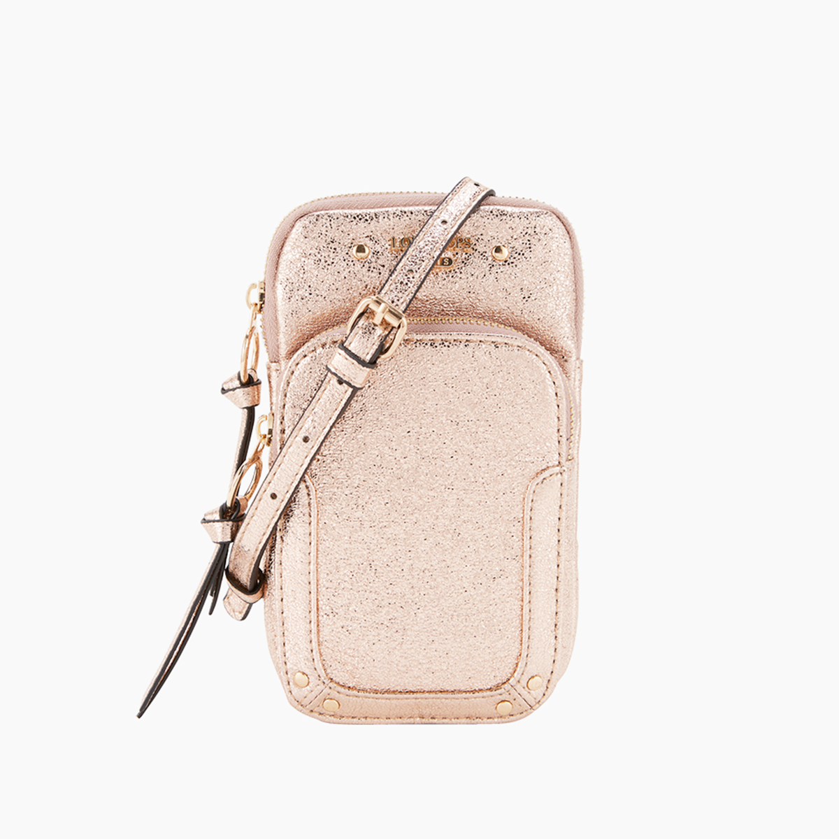 Pochette de téléphone dorée Pasqua