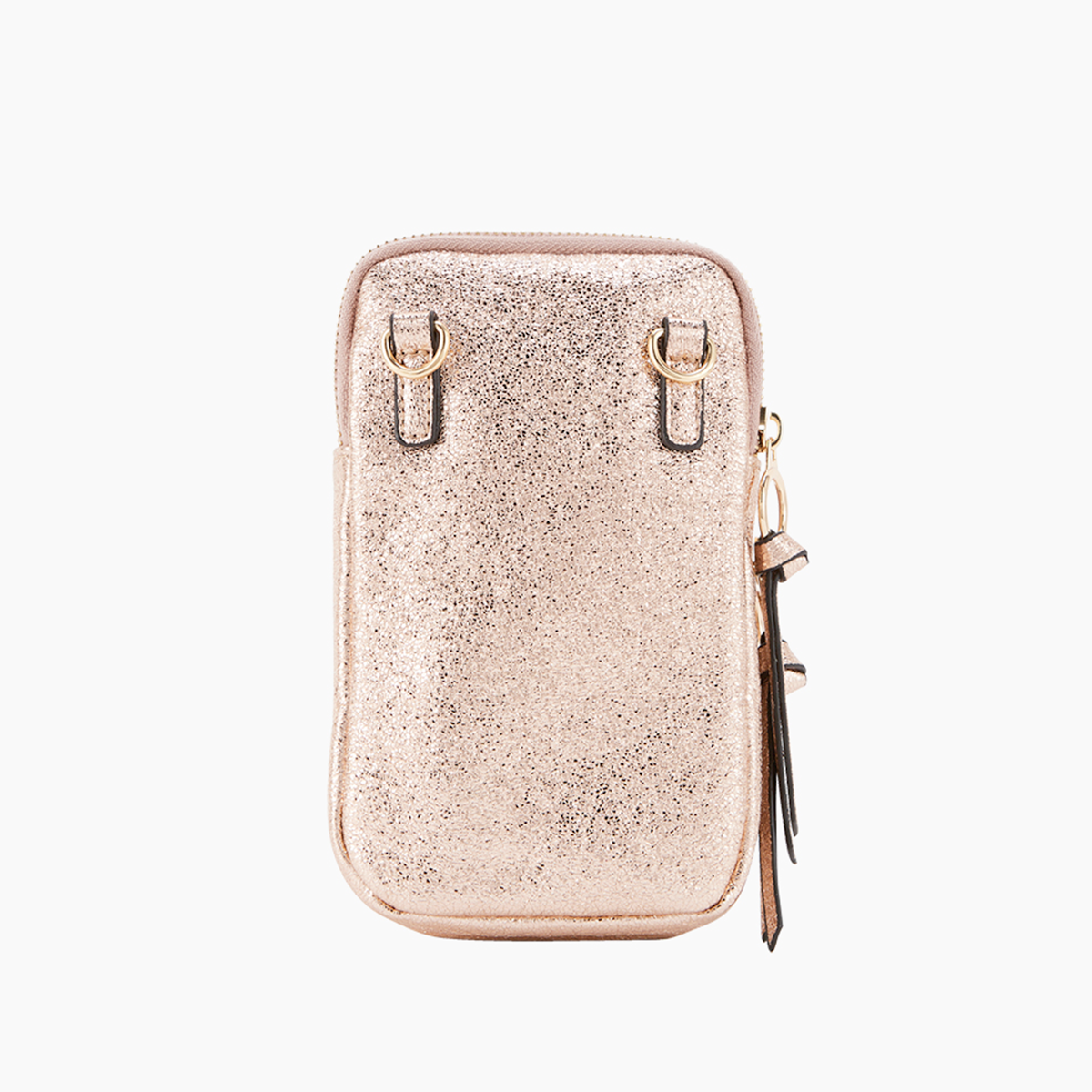 Pochette de téléphone dorée Pasqua