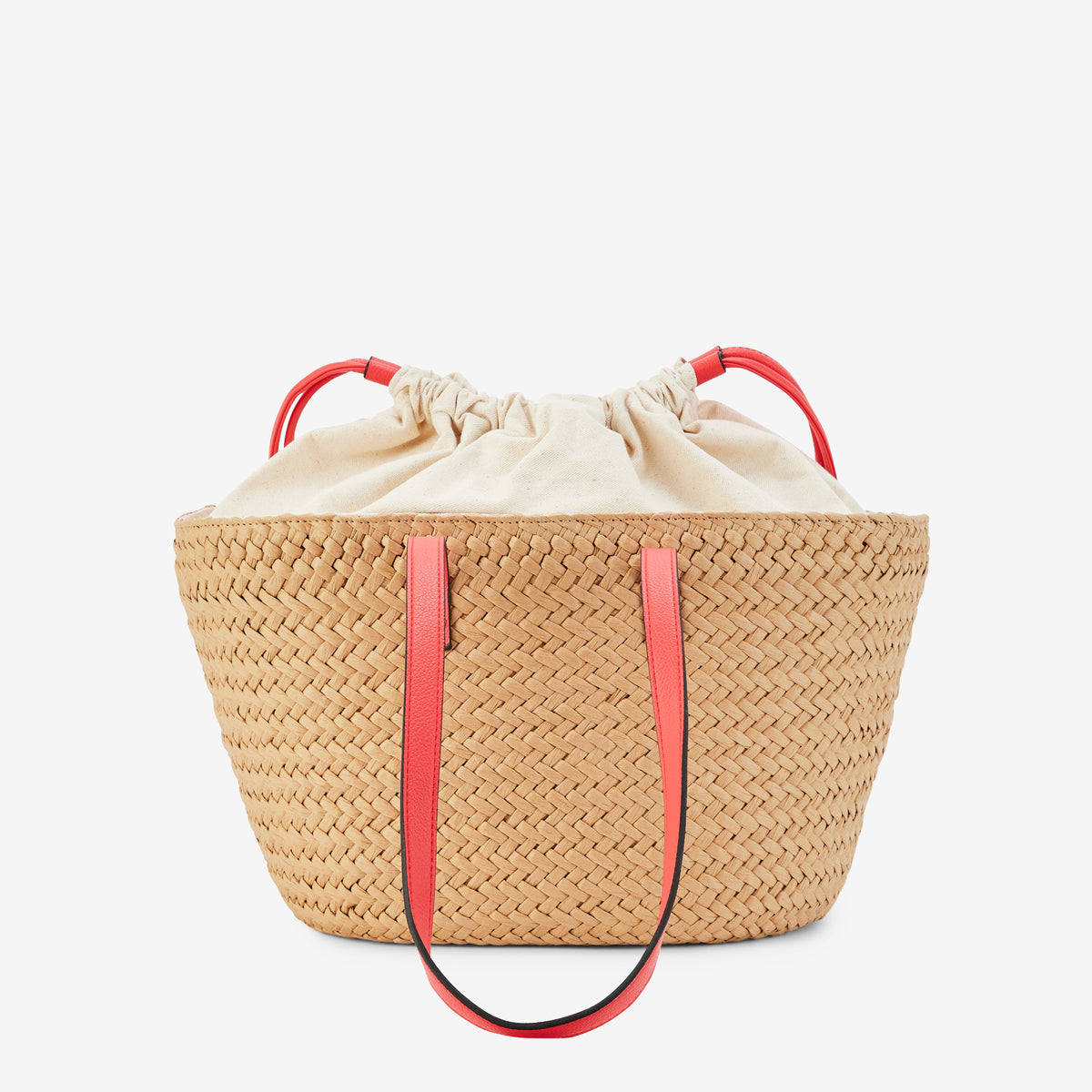 Grand panier corail Poldie