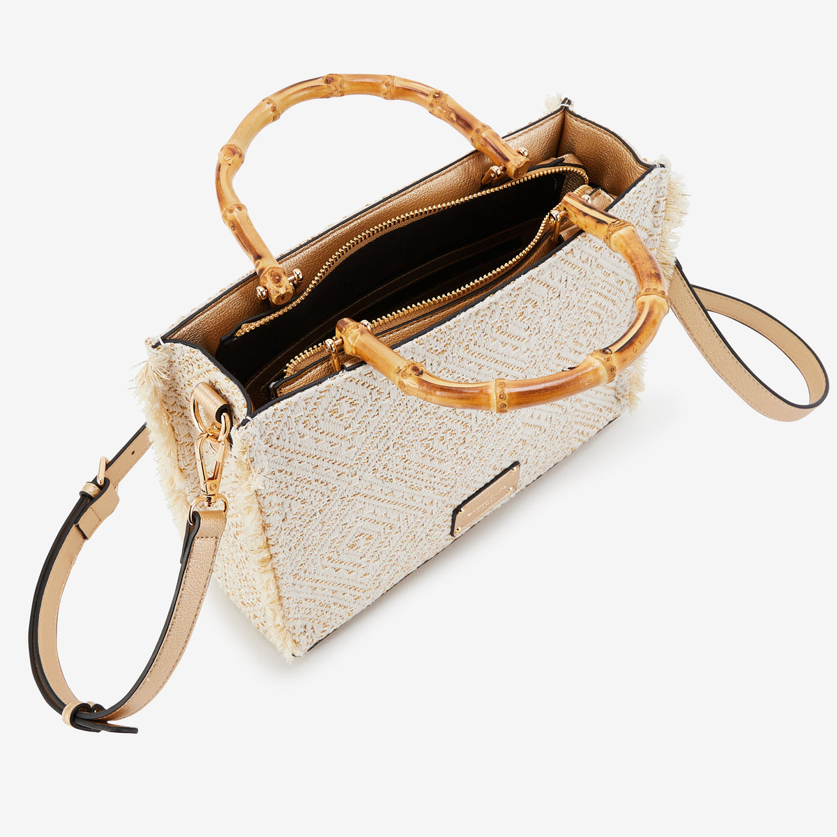 Sac shopper M ivoire Polly