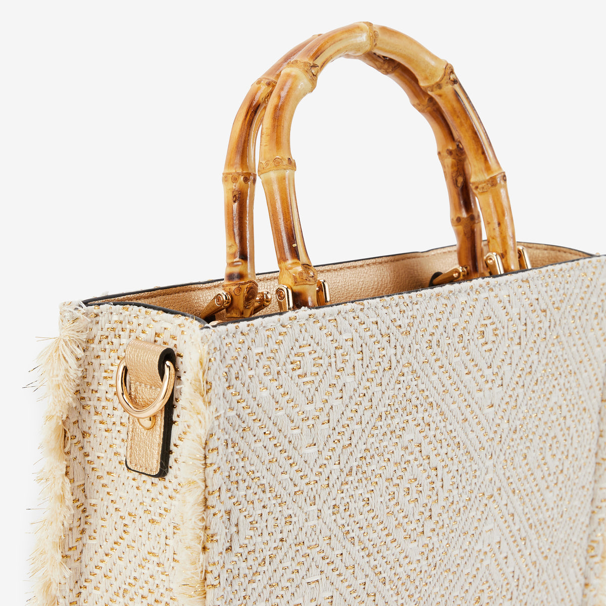 Sac shopper M ivoire Polly