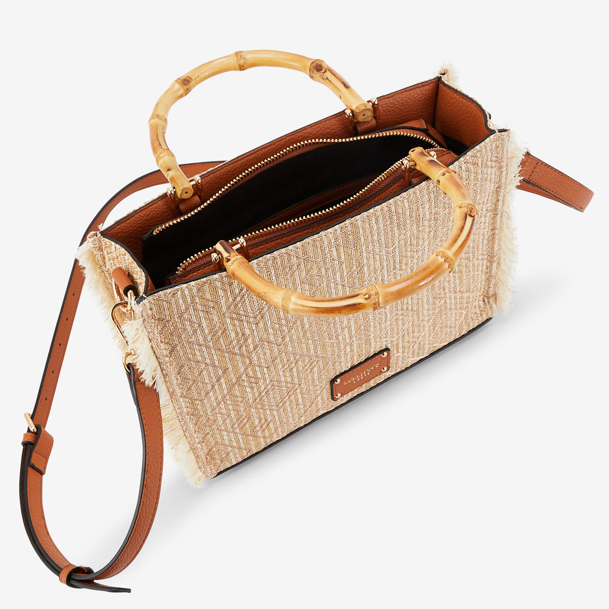 Sac shopper M doré Polly