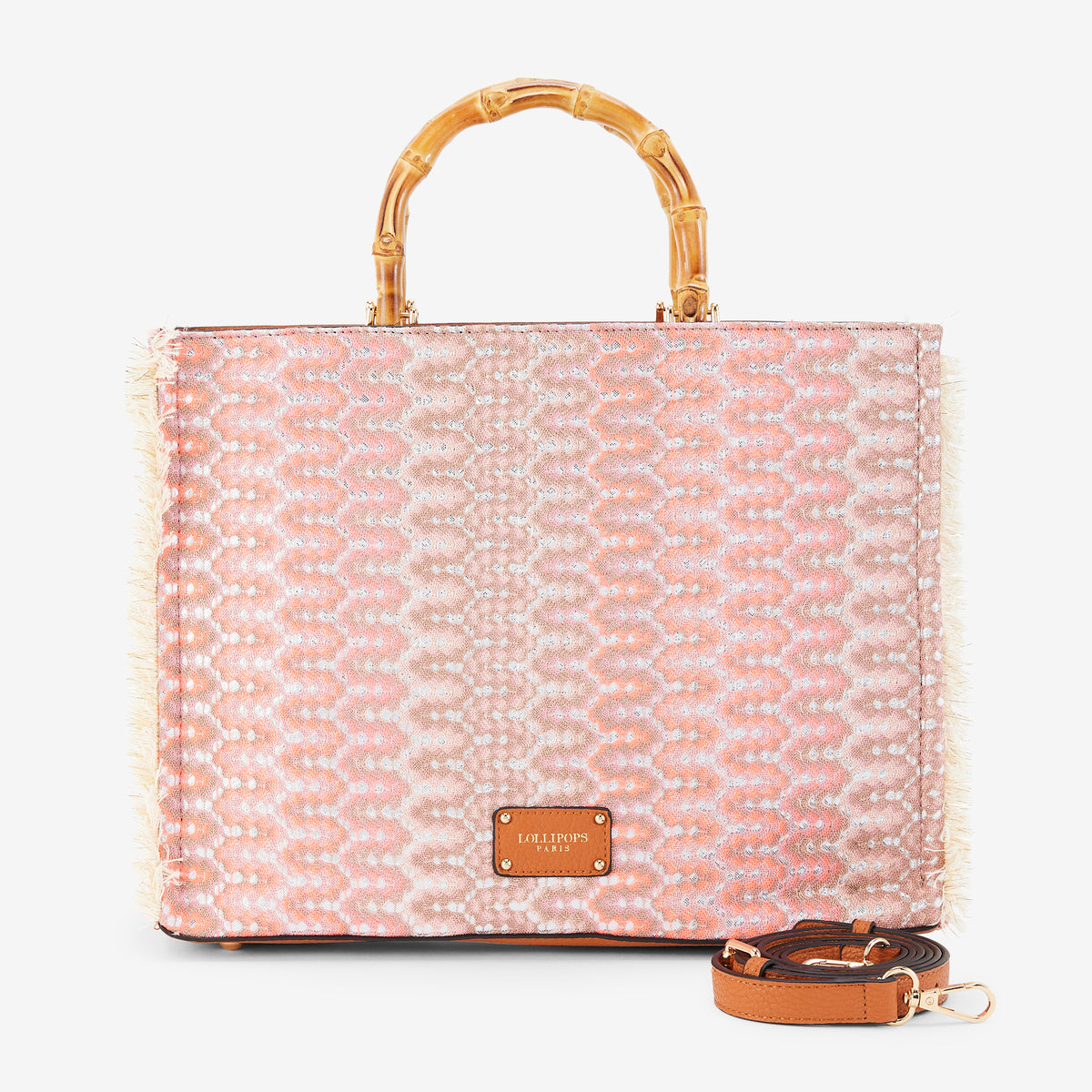 Sac shopper L multicolore Polly