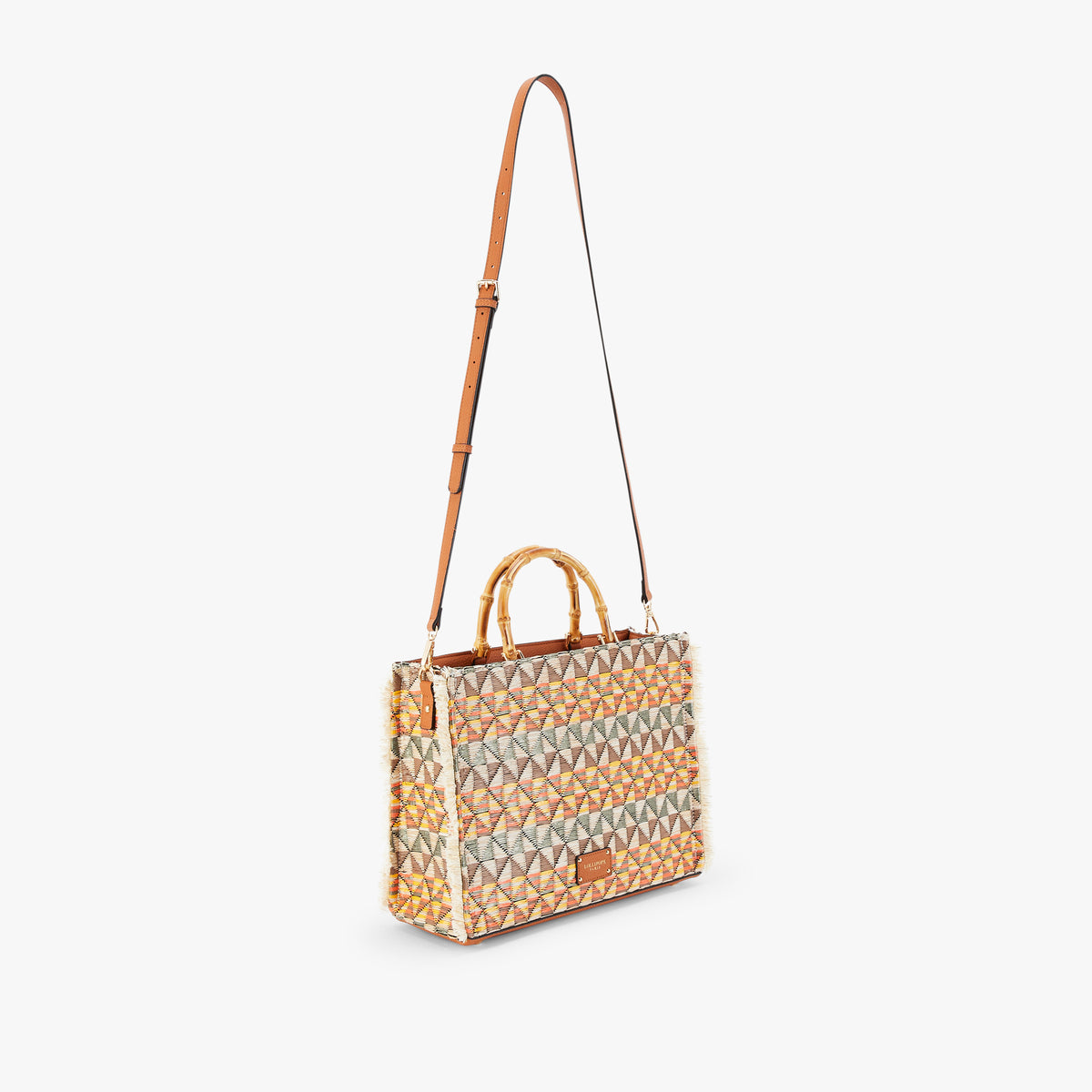 Sac shopper L bleu Polly