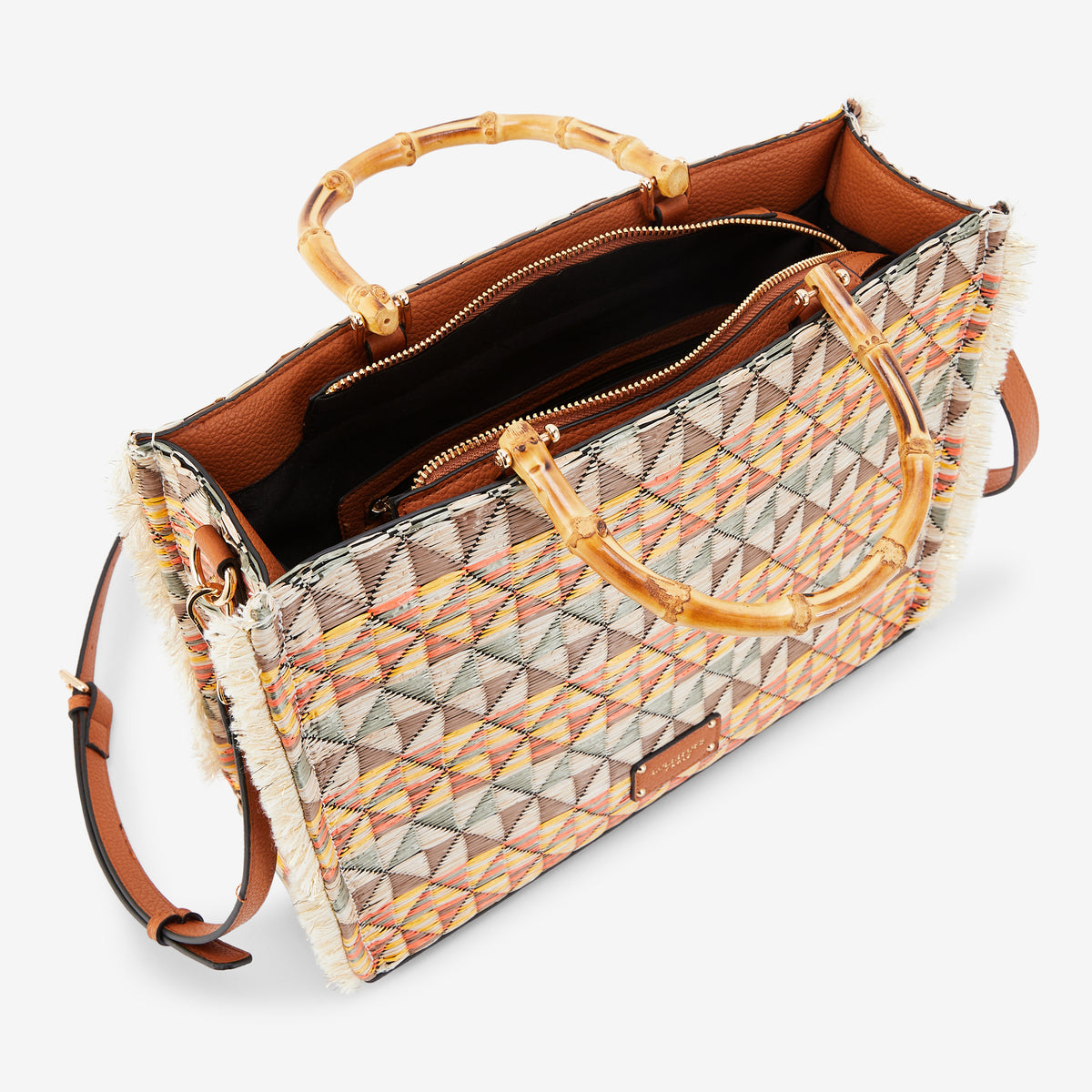 Sac shopper L bleu Polly