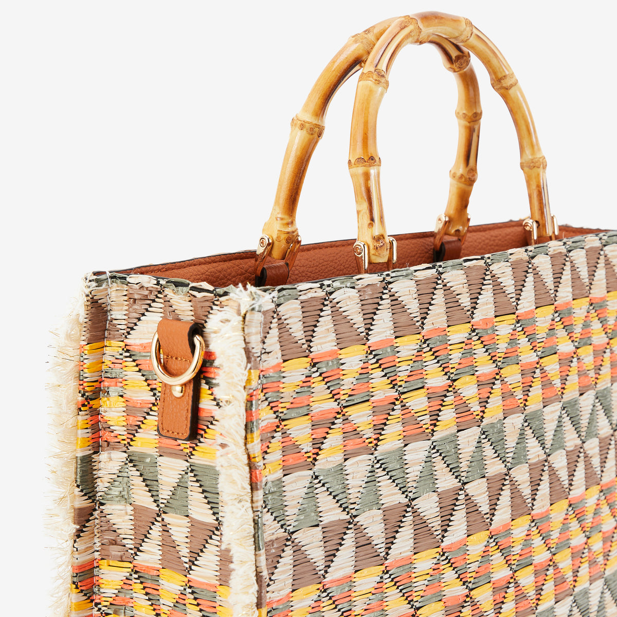 Sac shopper L bleu Polly