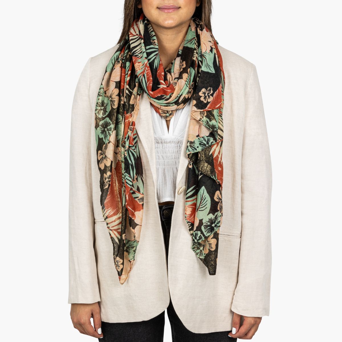 Foulard rectangulaire Palila