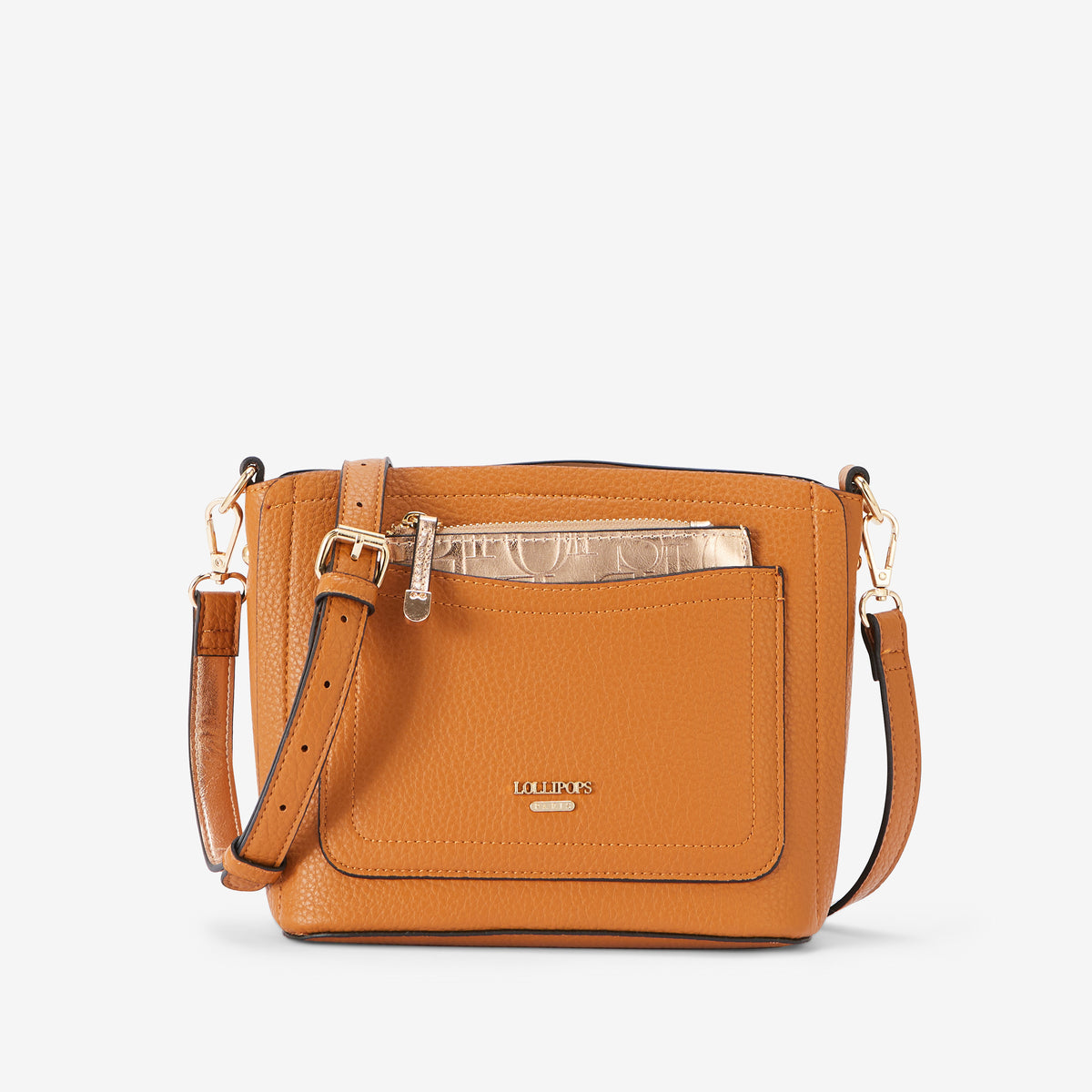 Sac multi poches moutarde Riada